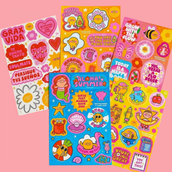 Planillas de Stickers