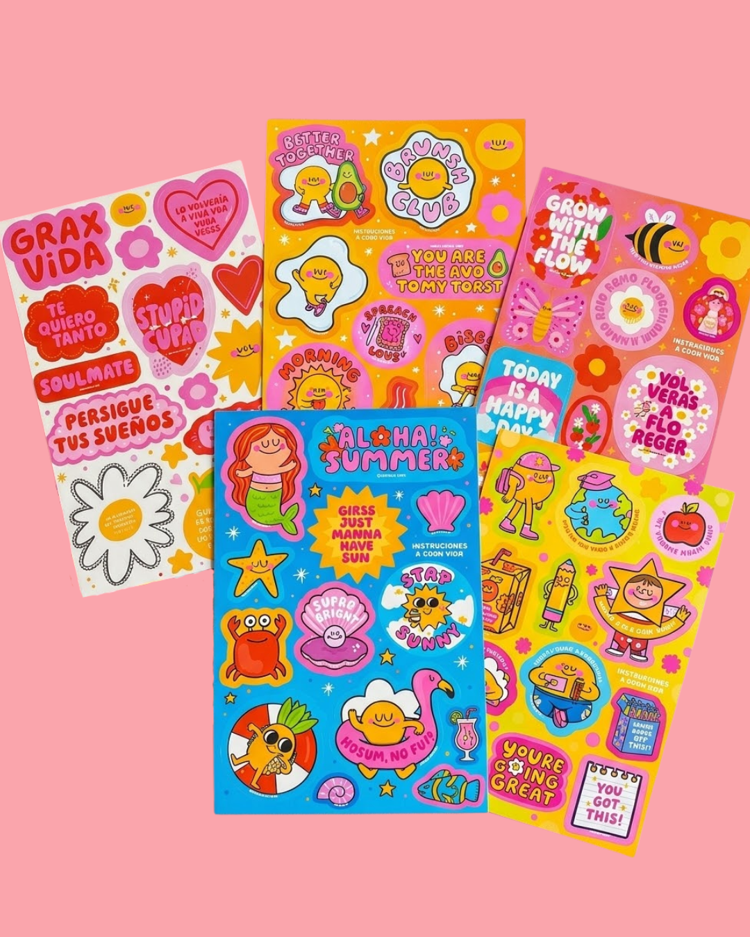 Planillas de Stickers