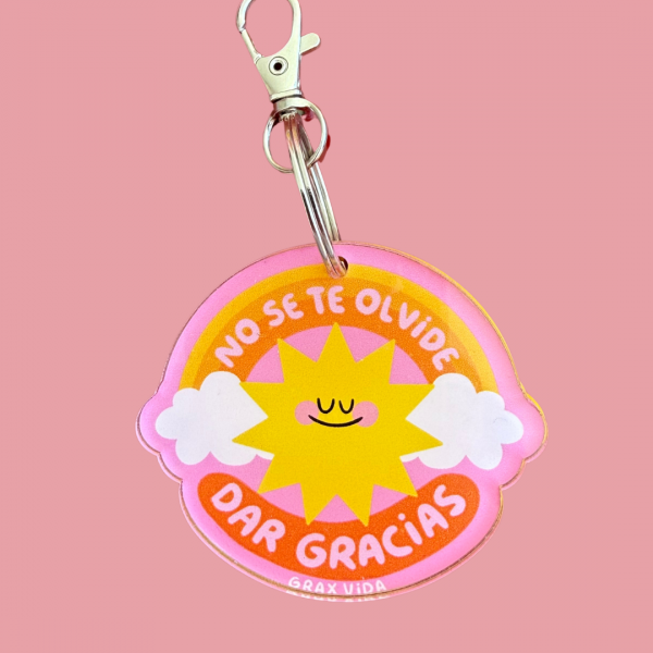 Llavero Dar gracias