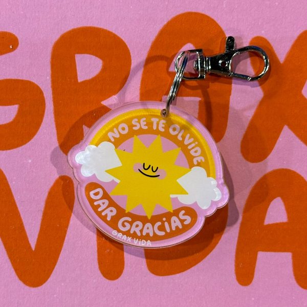 Llavero Dar gracias