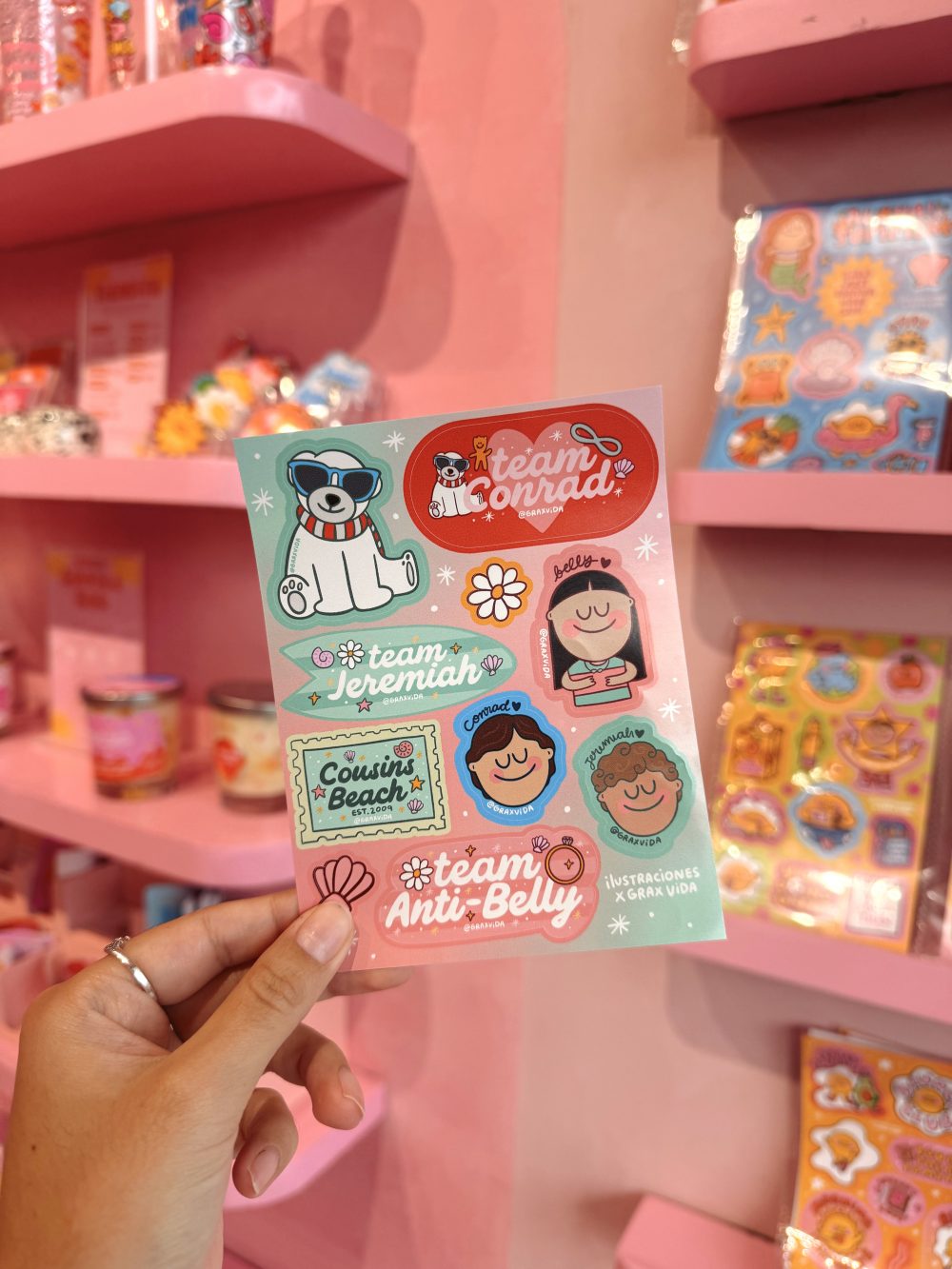 Planilla Stickers - The summer i turned pretty