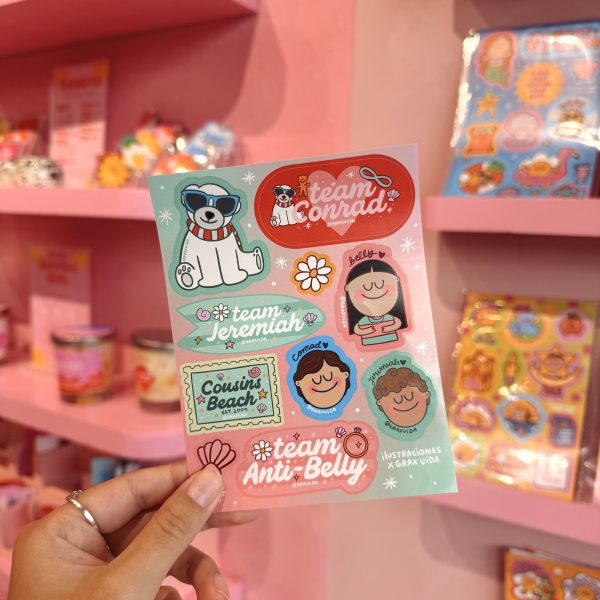 Planilla Stickers - The summer i turned pretty