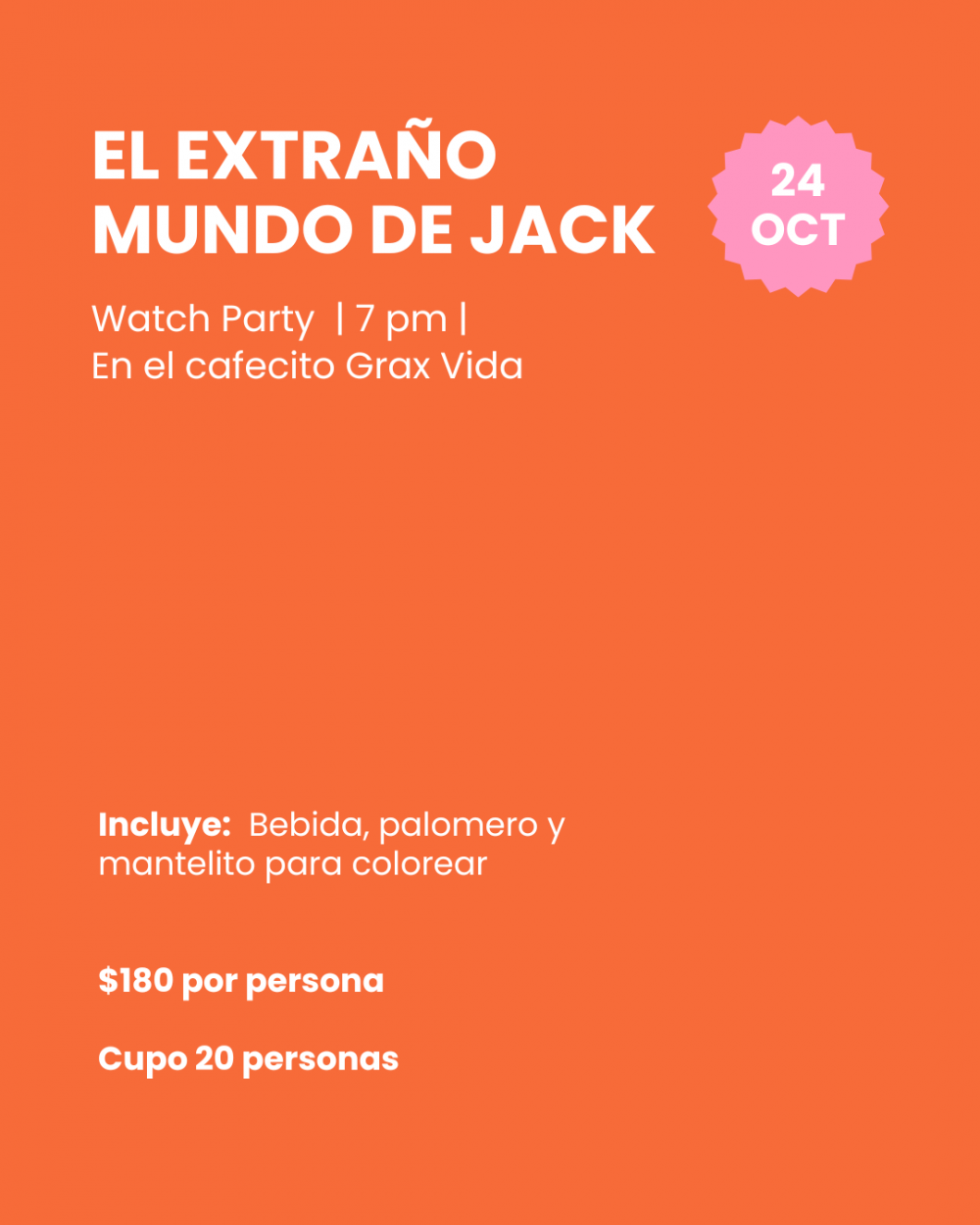 El extraño mundo de jack - Watch Party - Imagen 2