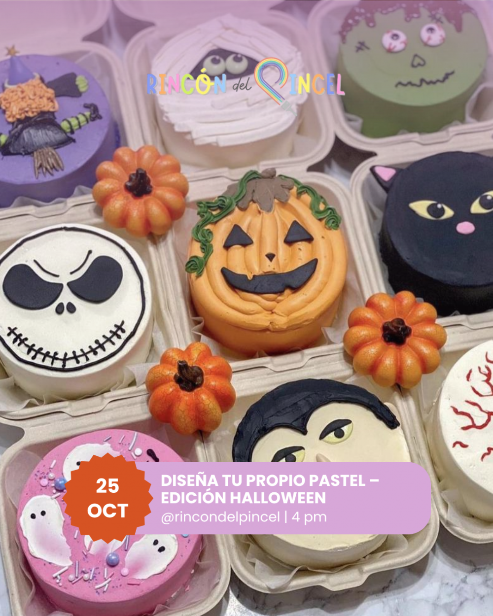 Decora tu pastel - Halloween