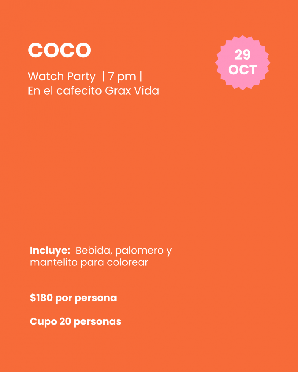 Coco - Watch Party - Imagen 2