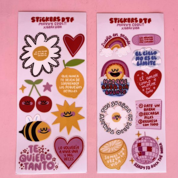 Mix & Match stickers DTF