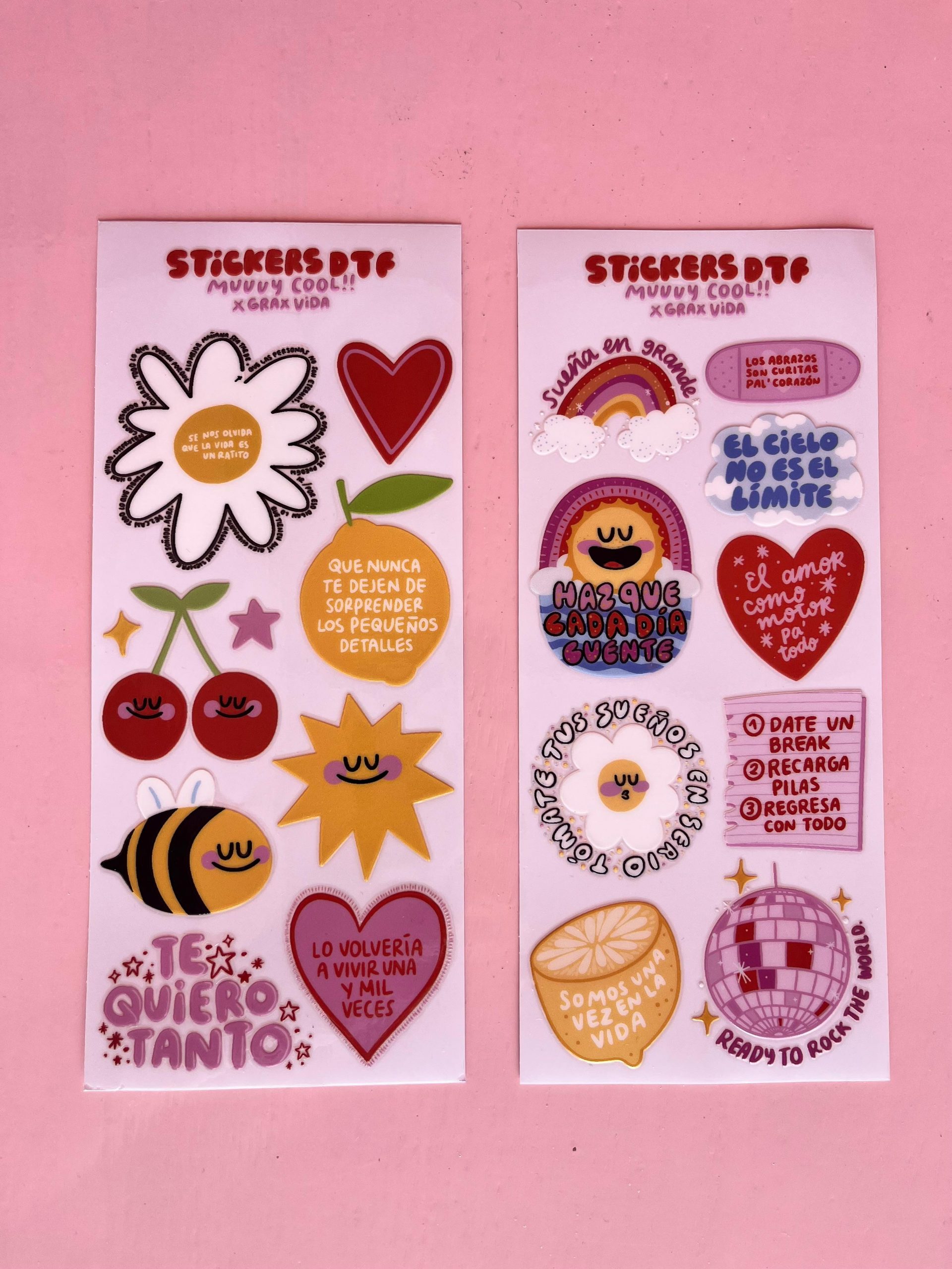 Mix & Match stickers DTF