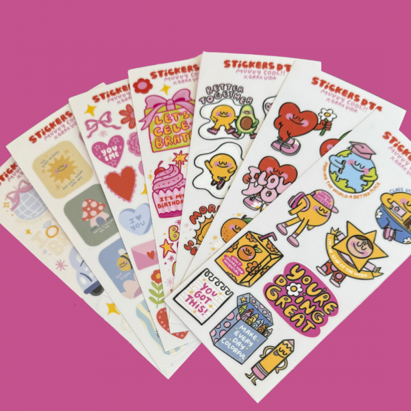 Mix & Match stickers DTF