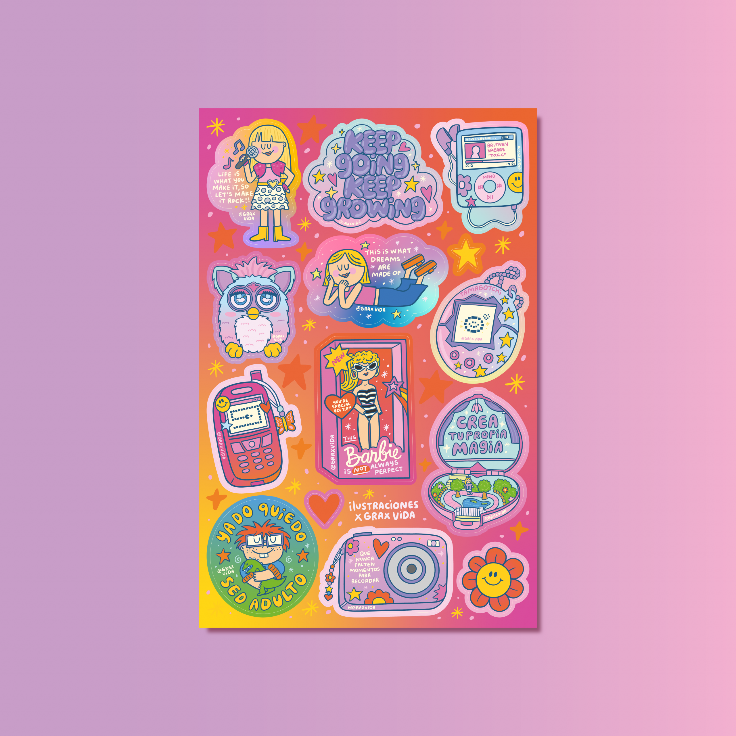 Planilla de Stickers UV - Imagen 10
